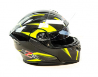 Шлем модуляр HIZER J5902 #1 (XL) (2 визора)