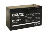 АКБ мото DELTA Battery AGM 7 А/ч 151х65х102 DT 1207