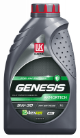 Масло моторное Лукойл Genesis Armortech DX1 SAE 5W-30 API SP, SP-RC, SN PLUS синт. (1л)