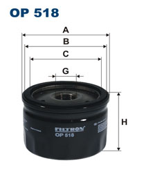 33979e34-b6cc-11e6-8ff3-0cc47a3200a7 PH 2874 Фильтр масляный FILTRON OP518