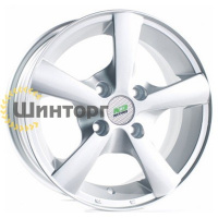 Диск колеса Nitro Y210 6x14 4*98 ET35 D58,6 Sil