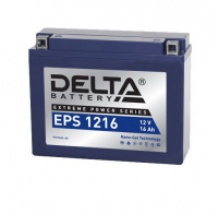 АКБ мото DELTA Battery NANO-GEL 16 А/ч обратная R+ 205x70x162 EPS1216