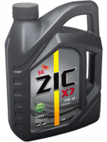 Масло моторное Zic X7 Diesel SAE 10w-40  (4л)