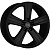 6,5x15/5x160 ET58 D65,1 Stone 5 3 Gloss Black