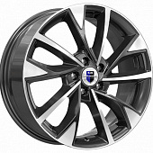 7x17/5x112 ET45 D57,1 Роквуд (КС900) Алмаз черный