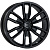 9x20/6x139,7 ET20 D106,1 Peak Matt Black