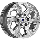 7,5x17/6x114,3 ET30 D66,1 Тейт (КС1050) Дарк платинум