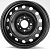 Диск колеса Magnetto "15007 AM" 6,0x15 5*100 ET38 D57,1 black под ориг колпак