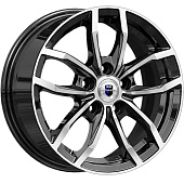 6,5x15/5x100 ET38 D57,1 Фрост (КС1048) Алмаз черный