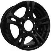 Диск колеса СКАД "Дюна" 6,5х15 5*139,7 ET40 D98,5 черный бархат (новый)