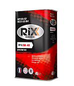 Масло моторное RIXX TP  X  5W-40 SN/CF синт. (4л)