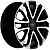 7,5x18/6x139,7 ET45 D93,1 KHW1805 (Mazda BT50) Black-FP