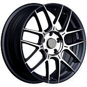 INCH 7x17/5x112 ET45 D57,1 FA8541 Gloss Black Machined Face (ZJH) FlowForming
