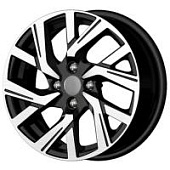 Диск колеса КиК для а/м Lada Granta "KC1030" 6,0x15 4*98 Е35 D58,5 алмаз черный