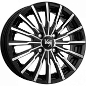 Диск колеса КиК "Акцент" 7,0x17 5*112 ЕТ49 D57,1 алмаз черный (КС562)