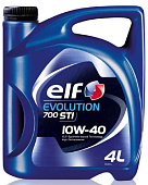 Масло моторное Elf Evolution 700 STI SAE 10W-40 SN/CF п/с. (4л)