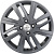 6x16/4x100 ET46 D54,1 KHW1609 (Rio II/Solaris II) Gray