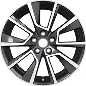 7x18/5x114,3 ET38 D67,1 KHW1802 (Outlander) Black-FP