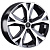 Replay 7,5x18/5x114,3 ET35 D60,1 LX57 BKF (конус, C570)