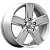 6,5x16/5x120 ET60 D65,1 VV196 Sil (конус, C570-01)