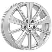 Диск колеса СКАД "KP013" 7,0x19 5*108 ET33 D60,1 Elite Silver (Tiggo 7 Pro)