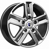 8x18/5x114,3 ET45 D67,1 Backfire (КС763M) Дарк платинум