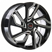 Диск колеса LegeArtis Concept "NS502" 6,5x17 5*114,3 ET40 D66,1 BKF