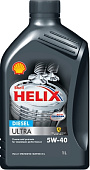 Масло моторное Shell Helix Diesel Ultra SAE 5w-40 CF; B3/B4 синт. (1л)