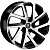 Replay 8x18/5x114,3 ET30 D60,1 LX208 BKF (конус, C570)
