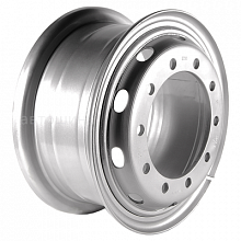 Диск колеса Asterro "10/335/281/161" 8,5x20/10x335 ET161 D281 M22 Sil (8502) Самосвал