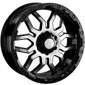 7,5x17/6x139,7 ET30 D106,1 1285 BKF (конус, Колпак+лого)