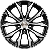 6x16/4x100 ET45 D60,1 Нагоя (КЛ312) Алмаз