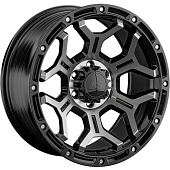 9x20/6x139,7 ET30 D100,1 RC68 BKF (конус, Колпак+лого)