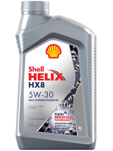 1574961f-d6cf-11e5-ac7f-0cc47a3200a7 Масло моторное Shell Helix HX8 SAE 5W-30 SL CF  A3 B3 B4 синт.