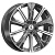 Диск колеса СКАД "KP013" 7,0x19 5*108 ET36 D65,1 Diamond Gloss Graphite (EXEED TXL)