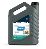 Масло моторное MONEX SUPREME TECH 10W-40 API SN/CF синт. (4л)