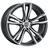 9x20/5x112 ET35 D66,6 X-Mode Gunmetal Mirror Face