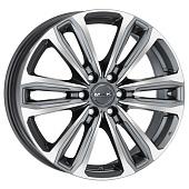 8x18/6x139,7 ET20 D112 Safari 6 Gunmetal Mirror Face