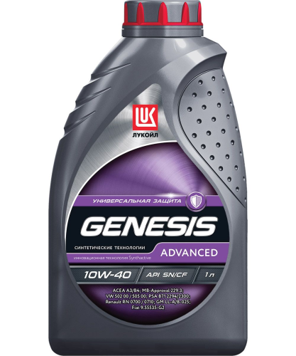 Масло моторное Лукойл Genesis Universal SAE 5W-40 SN CF синт. (1л)