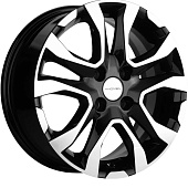 6x15/4x100 ET50 D60,1 KHW1503 (Vesta) Black-FP