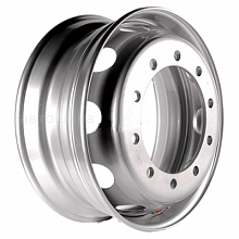 Диск колеса ZEPP "10/335/281/162" 7,5x22,5/10x335 ET162 D281 Sil (YZ) (16 мм)